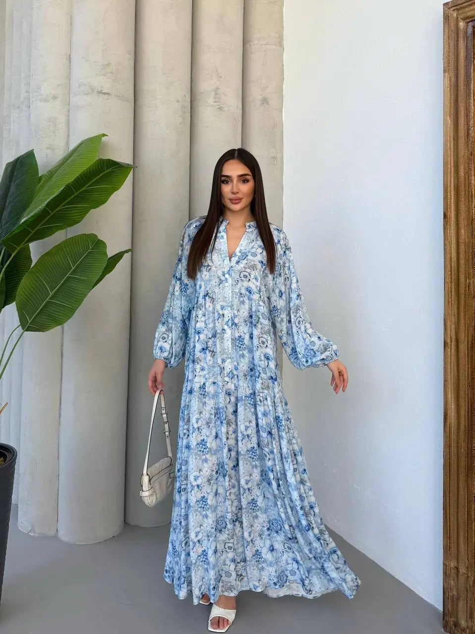 Robe Blue Bloom turquie model 2026 🇹🇷