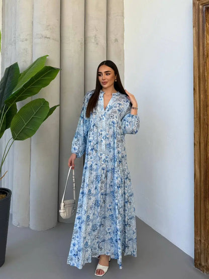 Robe Blue Bloom turquie model 2026 🇹🇷